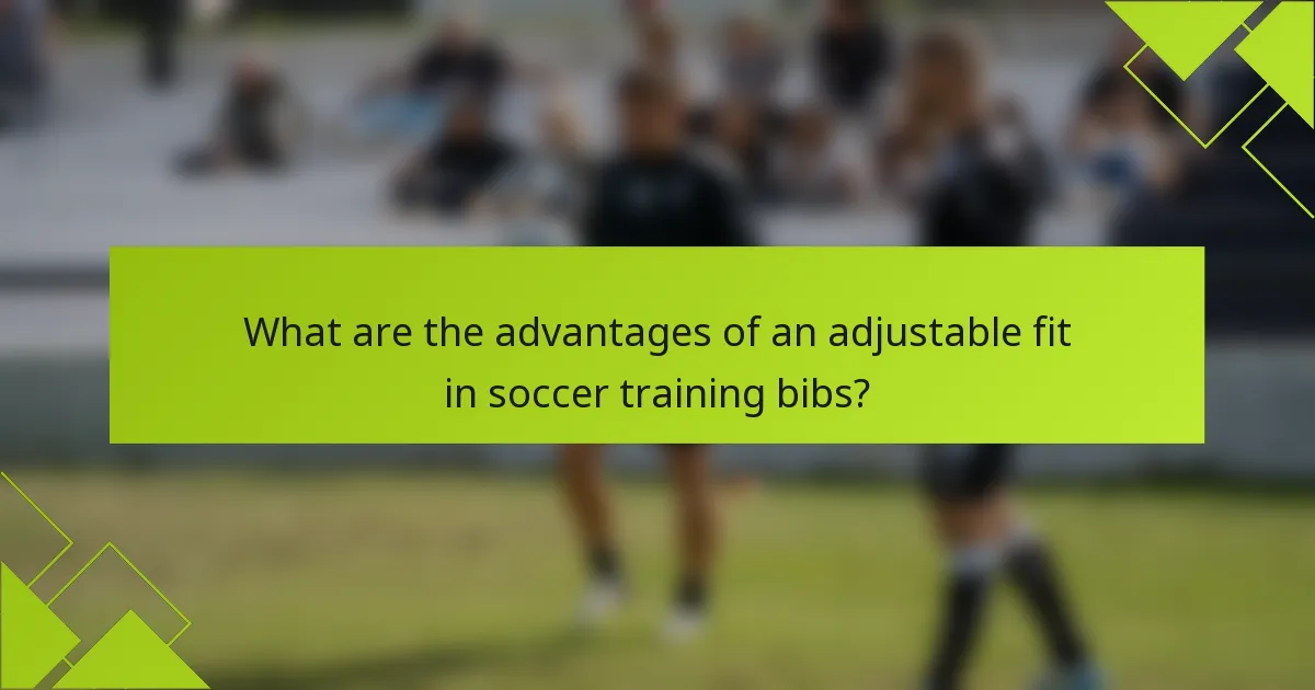 Quais são as vantagens de um ajuste ajustável nos coletes de treino de futebol?