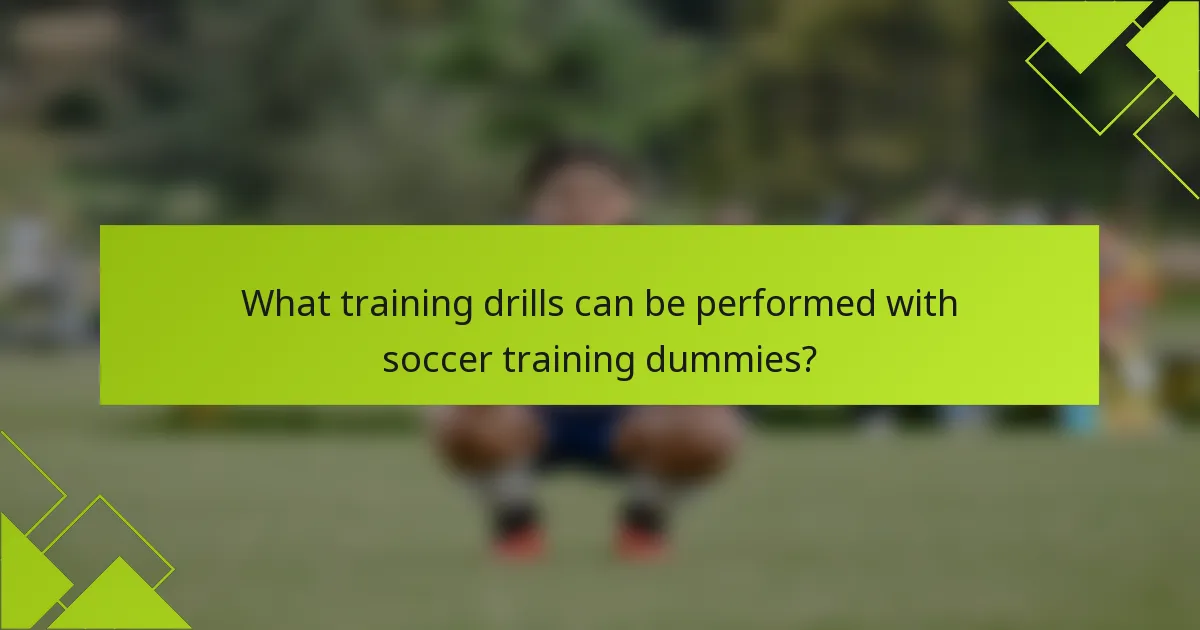 Quais exercícios podem ser realizados com bonecos de treino de futebol?